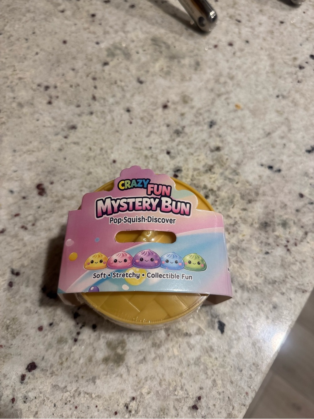 Mystery Bun- Yellow Dumpling Pop-Squish